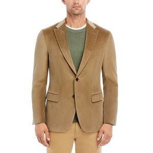 Boglioli Mens Slim Fit Velvet Milano K-Jacket 40 Regular Beige IT 50 - NWT $1695